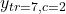 y_{tr=7,c=2}