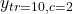 y_{tr=10,c=2}