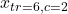 x_{tr=6,c=2}