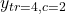 y_{tr=4,c=2}