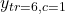 y_{tr=6,c=1}