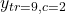 y_{tr=9,c=2}