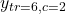 y_{tr=6,c=2}