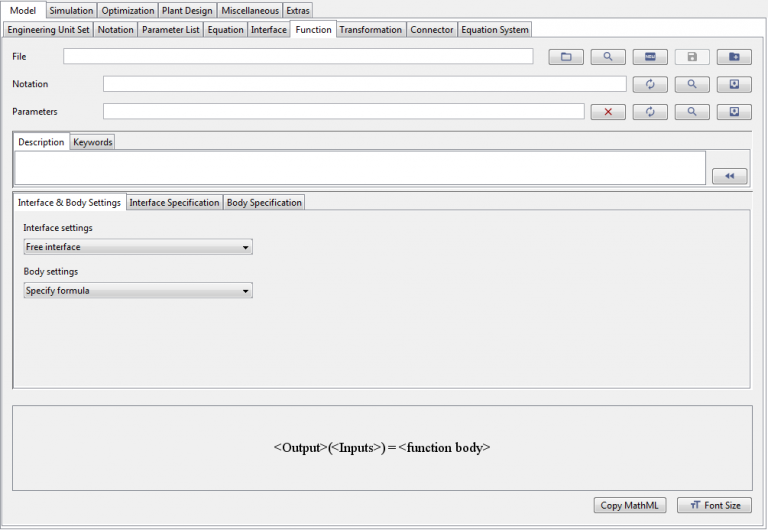 Model: Function – MOSAICmodeling